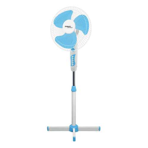 Вентилятор напольный Scarlett SC-SF111B06 white/blue в Ноу-Хау
