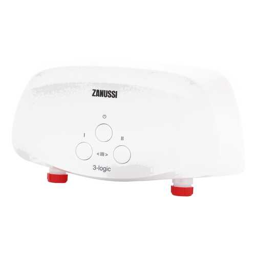 Водонагреватель проточный Zanussi 3-logic 3.5 S (душ) white в Ноу-Хау