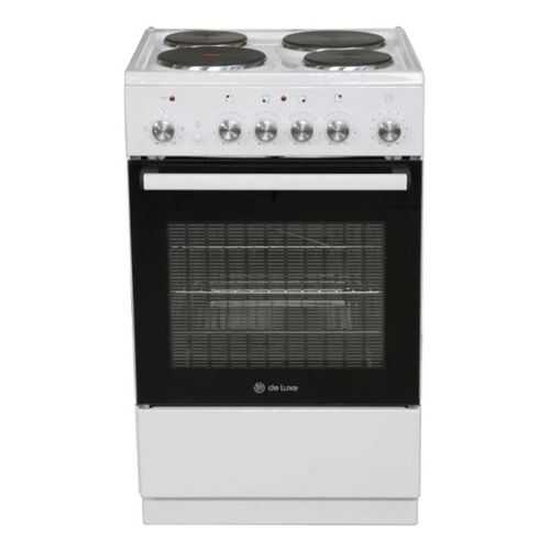 Электрическая плита DeLuxe 5004.18э White в Ноу-Хау