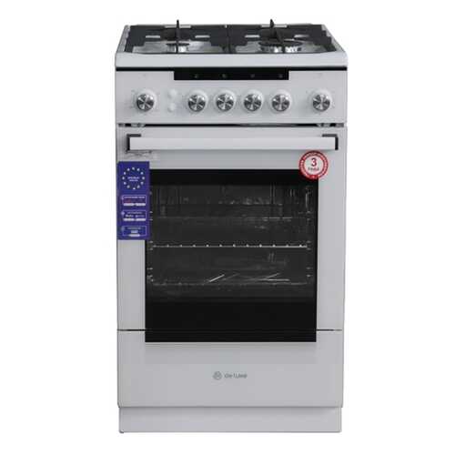 Газовая плита DeLuxe 506040.23г(кр) White в Ноу-Хау