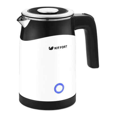 Чайник электрический Kitfort КТ-639 Black/White в Ноу-Хау
