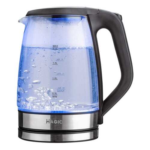 Чайник электрический Magio МG-978 Silver/Black в Ноу-Хау
