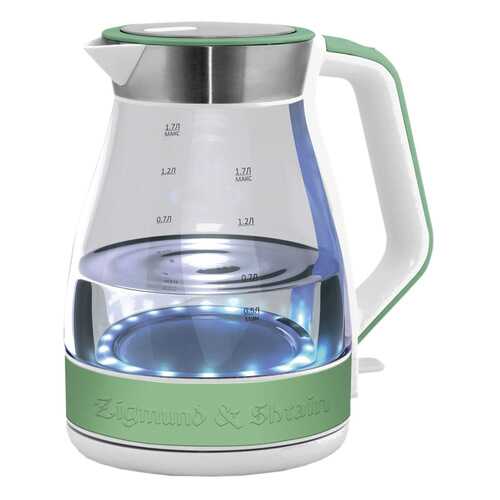 Чайник электрический Zigmund & Shtain KE-822 Silver/Green в Ноу-Хау