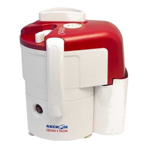 Соковыжималка центробежная Аксион СЦ 32.01 white/red в Ноу-Хау