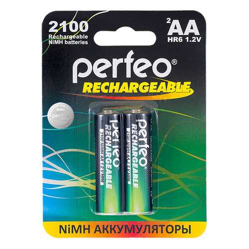 Аккумуляторная батарея Perfeo AA2100mAh 2 шт в Ноу-Хау