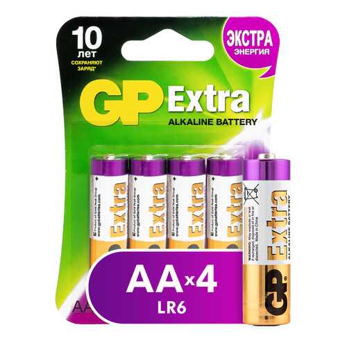 Батарейка GP Batteries Extra GP15AX-2CR4 4 шт в Ноу-Хау