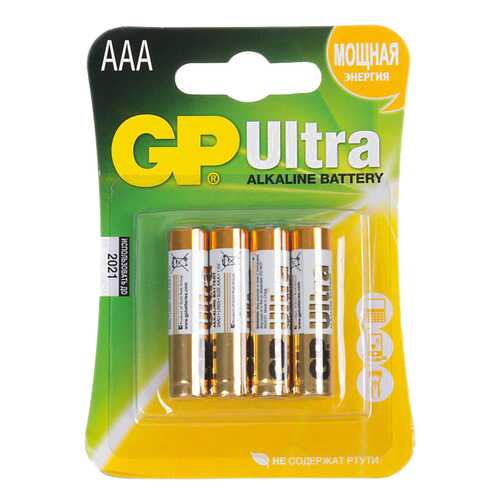 Батарейка GP Batteries Super Alkaline 15AU 4 шт в Ноу-Хау