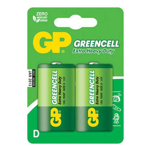 Батарейка GP Greencell D R20-2P 13G-2SB2 2 шт в Ноу-Хау