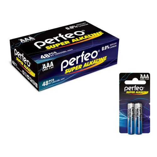 Батарейка Perfeo LR03/2BL mini Super Alkaline 48 шт в Ноу-Хау