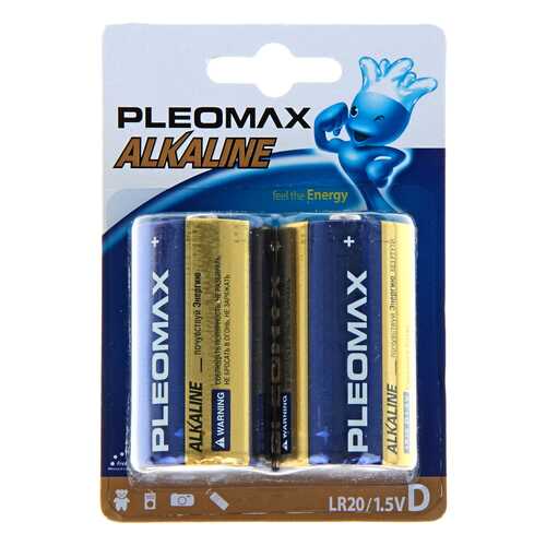 Батарейка Samsung Pleomax LR20-2BL щелочная 2 шт в Ноу-Хау