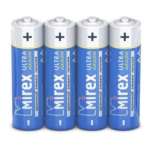 Батарейка щелочная Mirex LR6/AA 1,5V 4 шт в Ноу-Хау