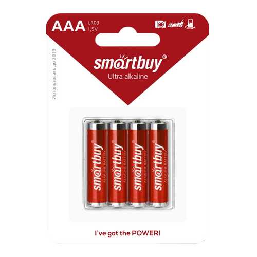 Батарейка SmartBuy Alkaline SBBA-3A04B 4 шт в Ноу-Хау