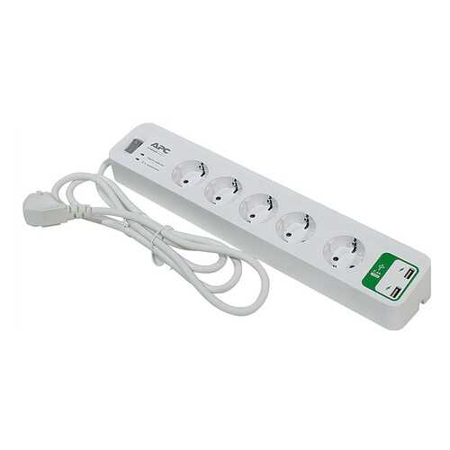 Сетевой фильтр APC PM5U-RS-5-1,83, 5 розеток, 1,83 м, White в Ноу-Хау