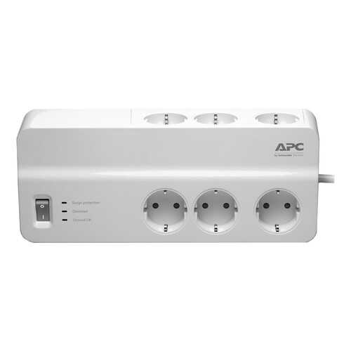 Сетевой фильтр APC PM6-RS, 6 розеток, 2 м, White в Ноу-Хау