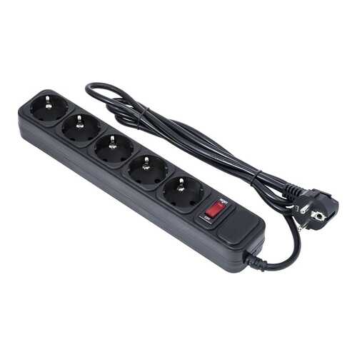 Сетевой фильтр ExeGate SP-5-1,8B, 5 розеток, 1,8 м, Black в Ноу-Хау