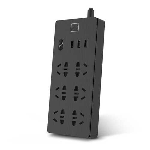 Сетевой фильтр Xiaomi Aigo Power Strip, 6 розеток, 1,8 м, Black в Ноу-Хау