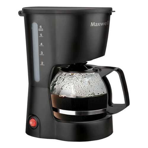 Кофеварка капельного типа Maxwell MW-1657 BK Black в Ноу-Хау