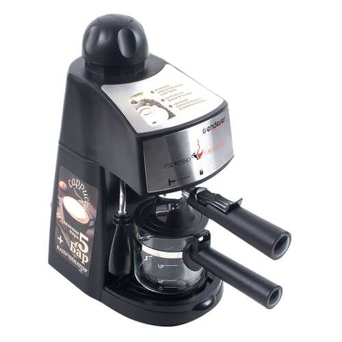 Рожковая кофеварка Endever Costa-1050 Silver/Black в Ноу-Хау