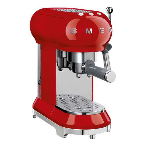 Рожковая кофеварка Smeg ECF01RDEU Red в Ноу-Хау