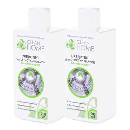 Средство для очистки накипи CLEAN HOME экспресс-эффект 200мл - 2 шт в Ноу-Хау
