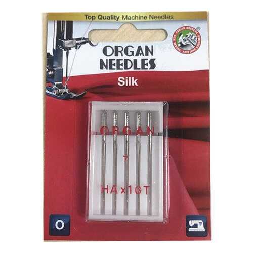 Иглы Organ для шелка 5/55 Blister в Ноу-Хау