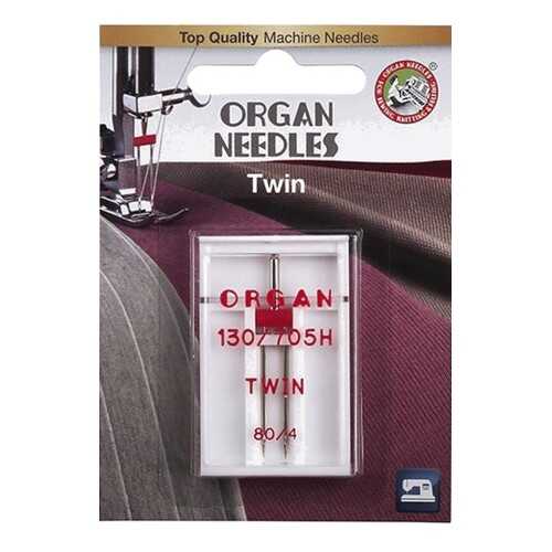 Иглы Organ двойные 1-80/4 Blister в Ноу-Хау