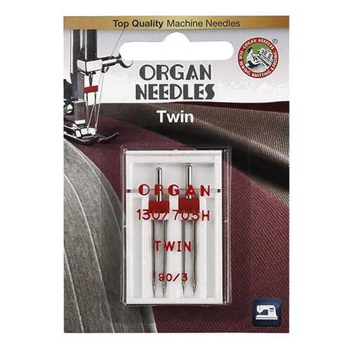 Иглы Organ двойные 2-90/3 Blister в Ноу-Хау