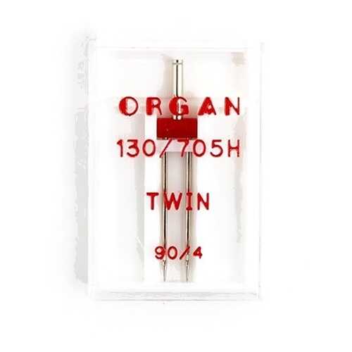 Иглы Organ двойные №90/4 для БШМ упак,1 игла в Ноу-Хау