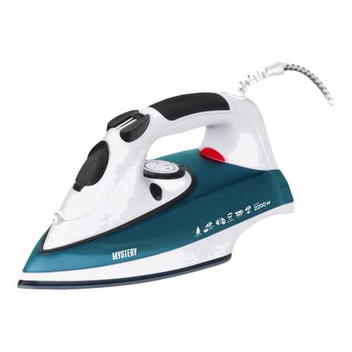 Утюг MYSTERY MEI-2215 White/Blue в Ноу-Хау