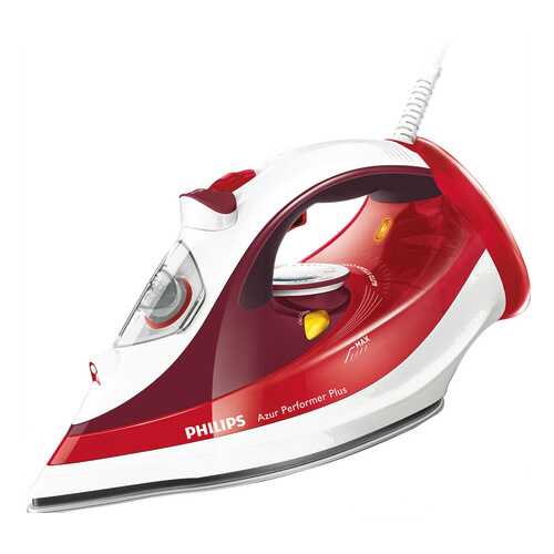 Утюг Philips Azur Performer Plus GC4516/40 White/Red в Ноу-Хау