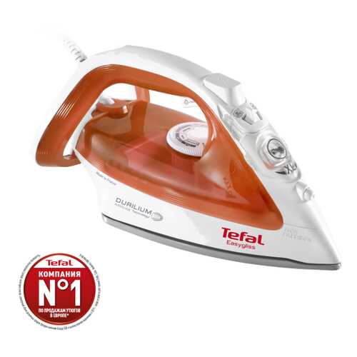 Утюг TEFAL FV3952E0 Orange в Ноу-Хау