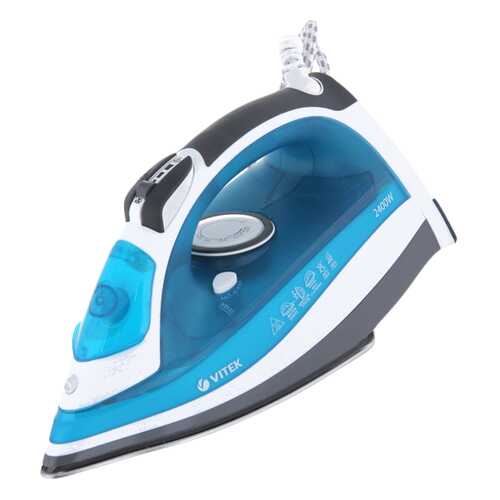 Утюг VITEK VT-1265 EM White/Cyan в Ноу-Хау