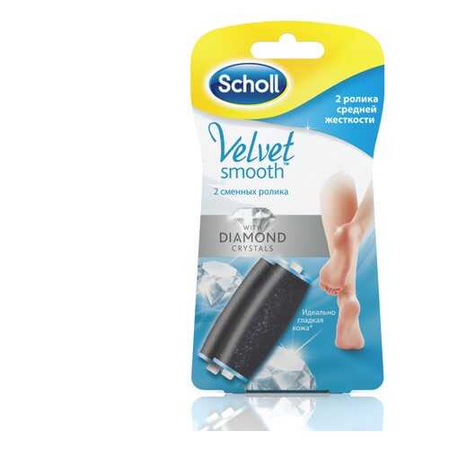 Сменная насадка для роликовой пилки Scholl Velvet Smoot средней жесткости 2 шт в Ноу-Хау