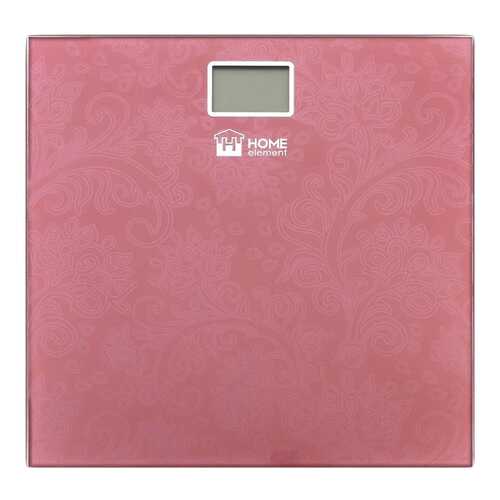 Весы напольные Home Element HE-SC904 Розовые в Ноу-Хау