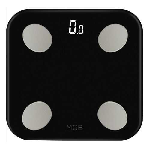 Весы напольные MGB Body Fat Scale Glass Edition Black в Ноу-Хау