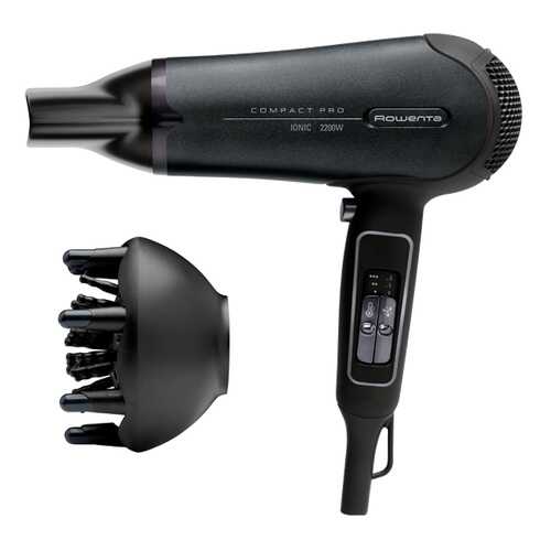 Фен Rowenta COMPACT PRO CV4731D0 Black/Gray в Ноу-Хау