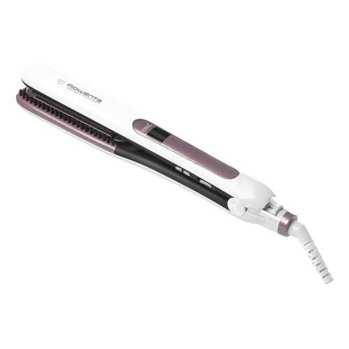Выпрямитель волос Rowenta Brush & Straight SF7510F0 White/Pink в Ноу-Хау