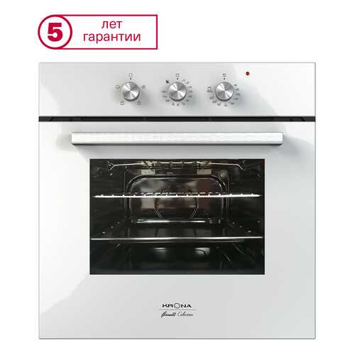 Встраиваемый электрический духовой шкаф Krona ESSENZA 60 WH в Ноу-Хау