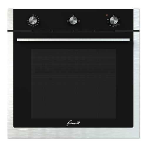 Встраиваемый газовый духовой шкаф Fornelli FGA 60 FALCONE Silver/Black в Ноу-Хау