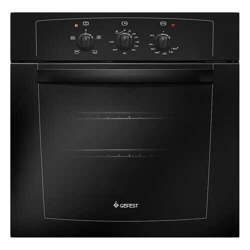 Встраиваемый газовый духовой шкаф GEFEST ДГЭ 601-01 А Black в Ноу-Хау