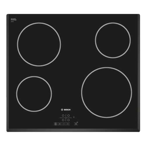 Встраиваемая варочная панель электрическая Bosch PKE651B17E Black в Ноу-Хау