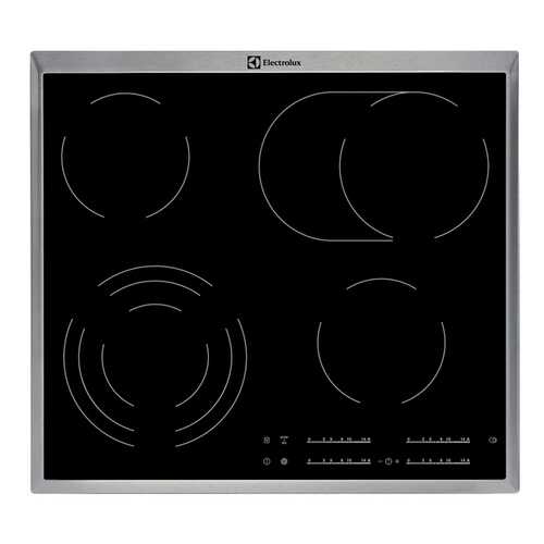 Встраиваемая варочная панель электрическая Electrolux EHF56547ХK Black в Ноу-Хау