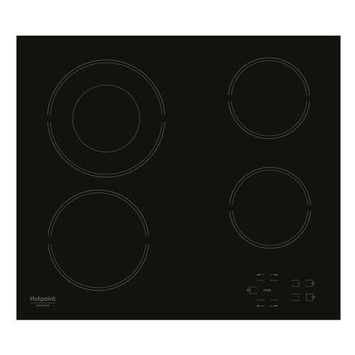 Встраиваемая варочная панель электрическая Hotpoint-Ariston HR 622 C Black в Ноу-Хау