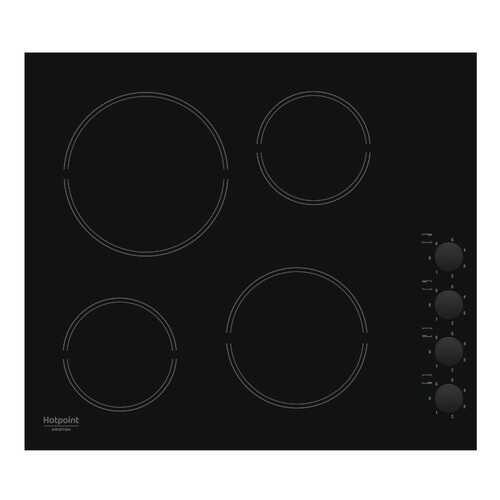 Встраиваемая варочная панель электрическая Hotpoint-Ariston HR 629 C Black в Ноу-Хау