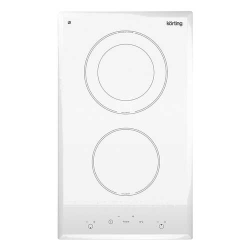 Встраиваемая варочная панель электрическая Korting HK 32033 BW White в Ноу-Хау