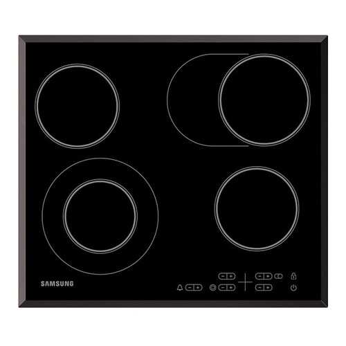 Встраиваемая варочная панель электрическая Samsung C61R1CCMN/BWT Black в Ноу-Хау