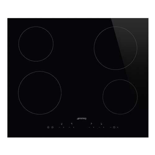 Встраиваемая варочная панель электрическая Smeg SE364TD Black в Ноу-Хау