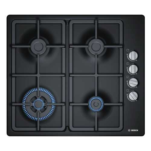 Встраиваемая варочная панель газовая Bosch PBH6C6B90R Black в Ноу-Хау