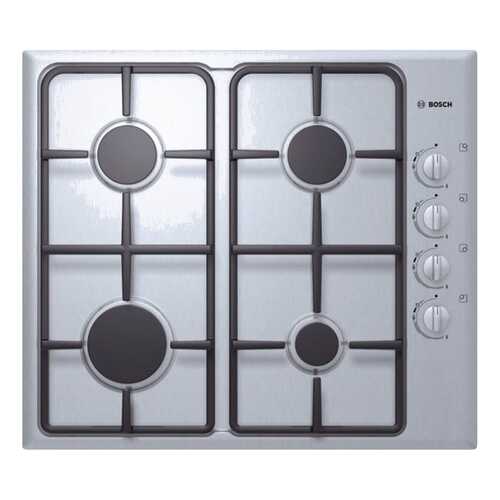 Встраиваемая варочная панель газовая Bosch PBP6C5B90 Silver в Ноу-Хау