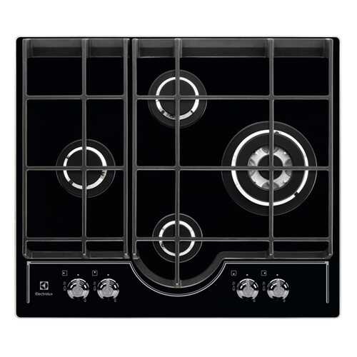 Встраиваемая варочная панель газовая Electrolux GPE363RCK Black/Silver в Ноу-Хау